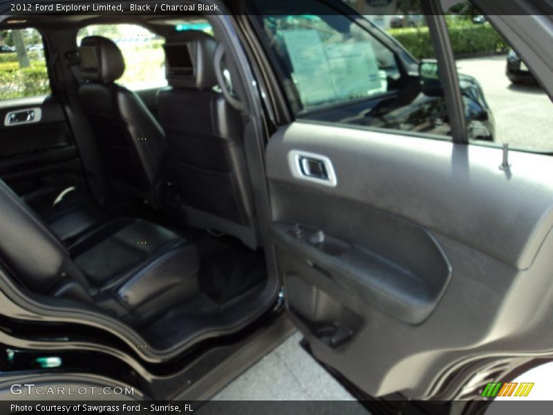 Black / Charcoal Black 2012 Ford Explorer Limited