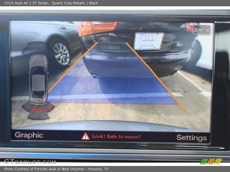 Quartz Gray Metallic / Black 2014 Audi A6 2.0T Sedan