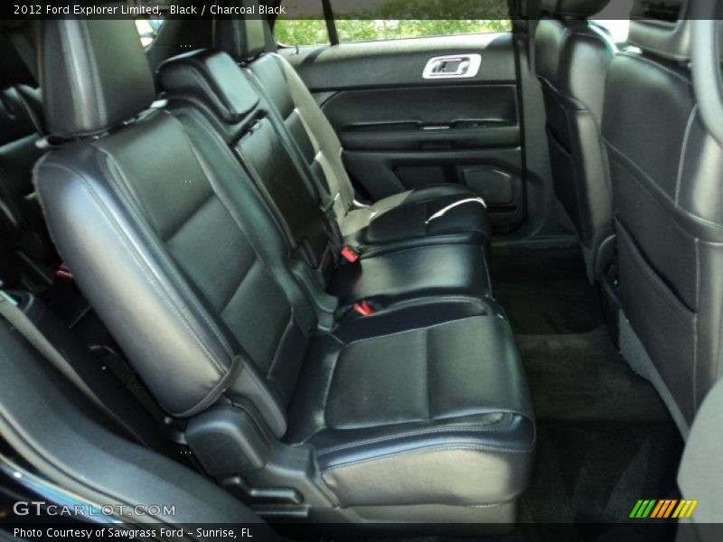Rear Seat of 2012 Explorer Limited