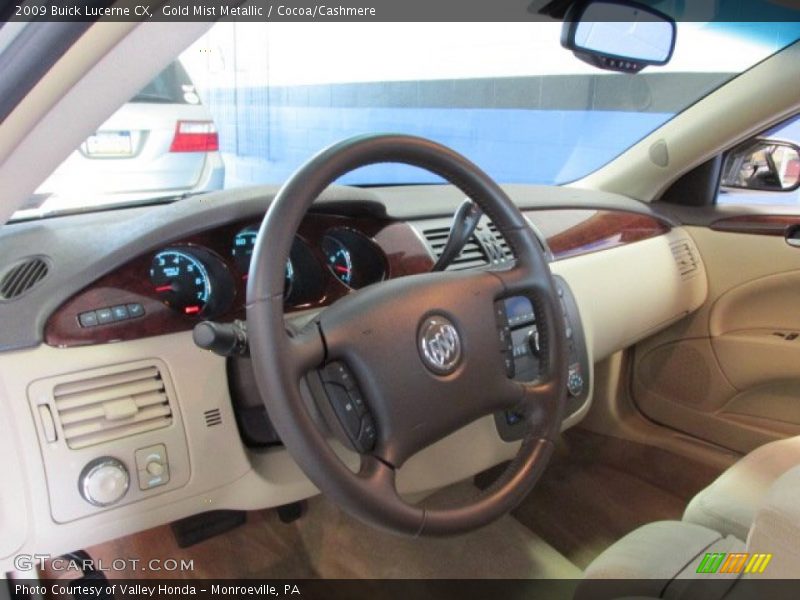 Gold Mist Metallic / Cocoa/Cashmere 2009 Buick Lucerne CX