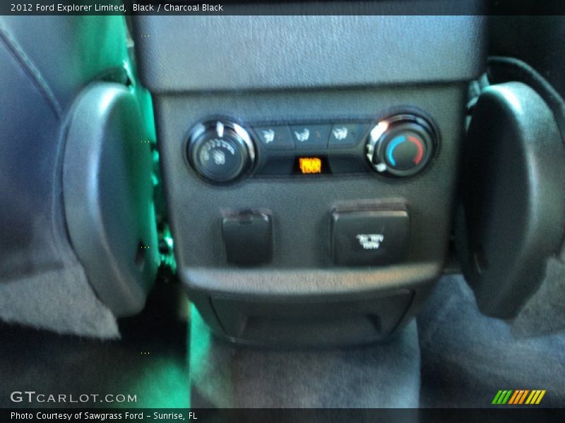 Black / Charcoal Black 2012 Ford Explorer Limited