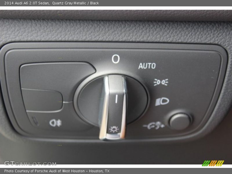 Quartz Gray Metallic / Black 2014 Audi A6 2.0T Sedan