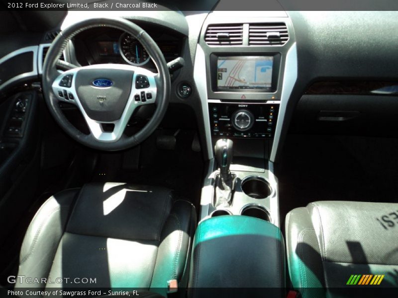 Black / Charcoal Black 2012 Ford Explorer Limited