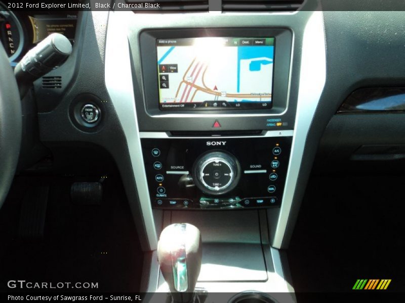 Black / Charcoal Black 2012 Ford Explorer Limited