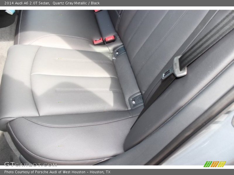 Quartz Gray Metallic / Black 2014 Audi A6 2.0T Sedan