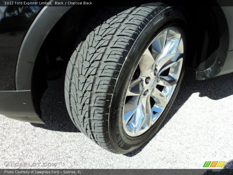 Black / Charcoal Black 2012 Ford Explorer Limited