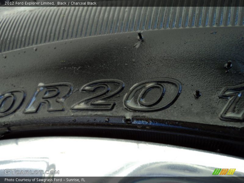 Black / Charcoal Black 2012 Ford Explorer Limited
