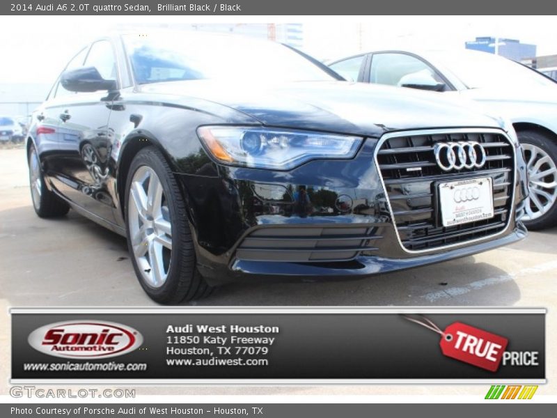 Brilliant Black / Black 2014 Audi A6 2.0T quattro Sedan