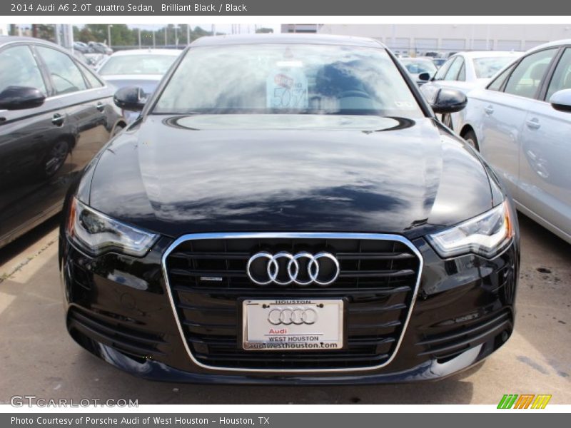 Brilliant Black / Black 2014 Audi A6 2.0T quattro Sedan