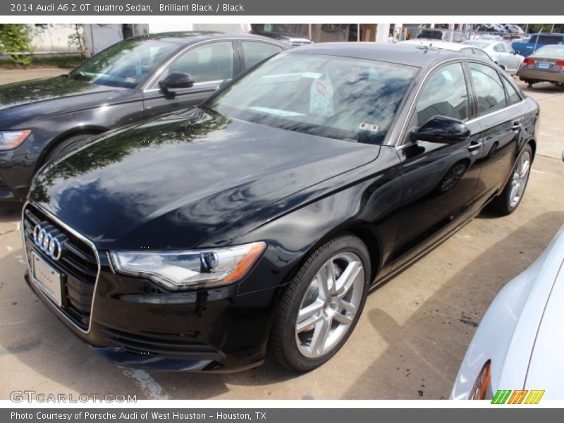 Brilliant Black / Black 2014 Audi A6 2.0T quattro Sedan