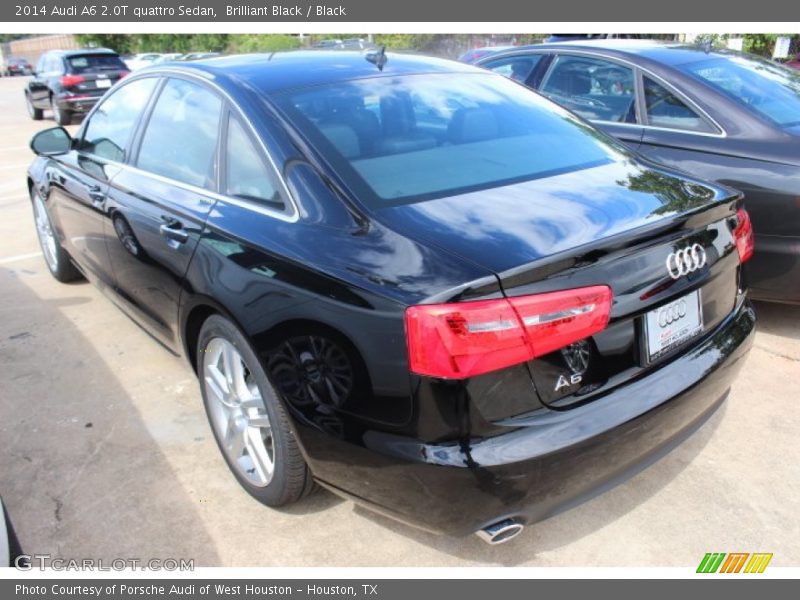 Brilliant Black / Black 2014 Audi A6 2.0T quattro Sedan