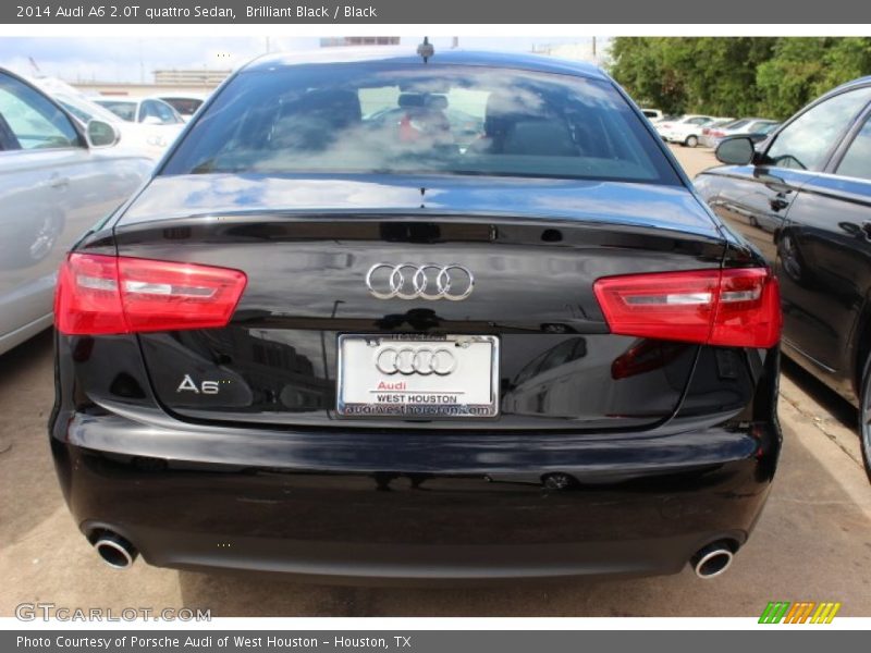 Brilliant Black / Black 2014 Audi A6 2.0T quattro Sedan