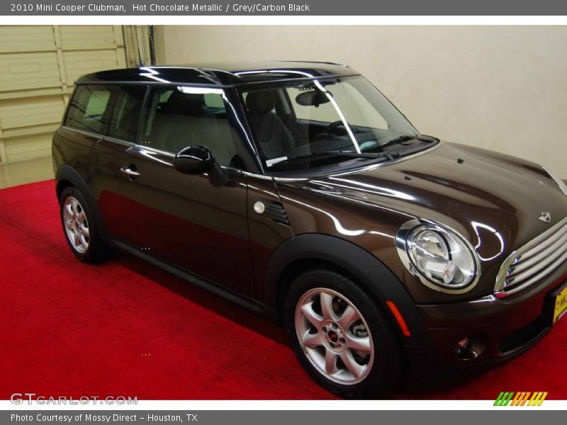 Hot Chocolate Metallic / Grey/Carbon Black 2010 Mini Cooper Clubman