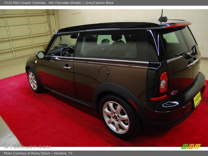 Hot Chocolate Metallic / Grey/Carbon Black 2010 Mini Cooper Clubman