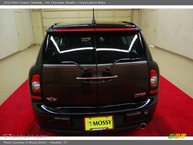 Hot Chocolate Metallic / Grey/Carbon Black 2010 Mini Cooper Clubman