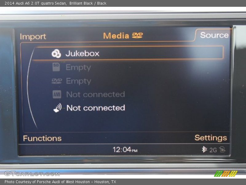 Brilliant Black / Black 2014 Audi A6 2.0T quattro Sedan