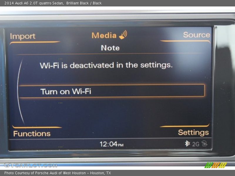 Brilliant Black / Black 2014 Audi A6 2.0T quattro Sedan