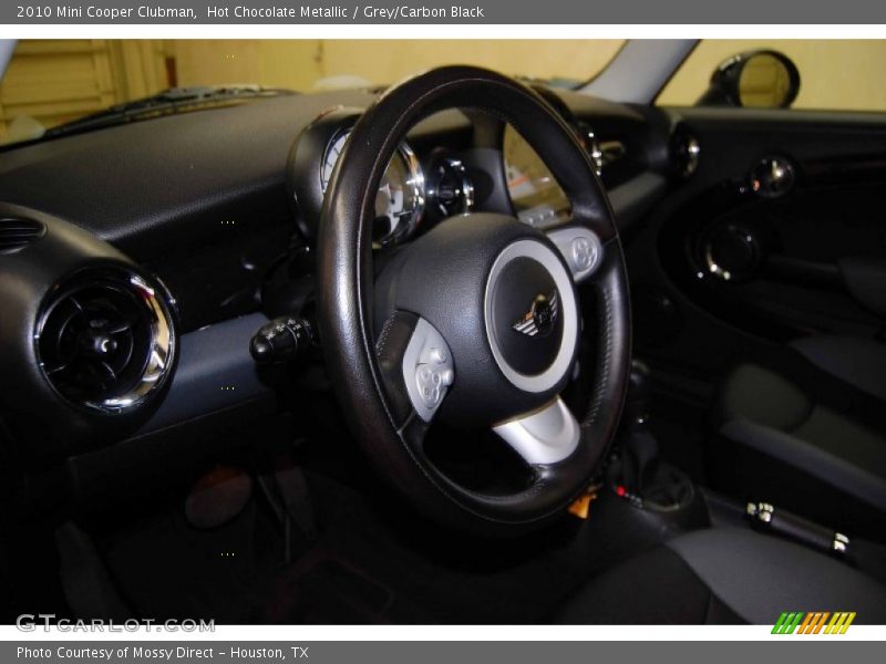 Hot Chocolate Metallic / Grey/Carbon Black 2010 Mini Cooper Clubman