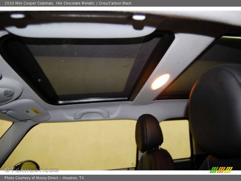 Hot Chocolate Metallic / Grey/Carbon Black 2010 Mini Cooper Clubman
