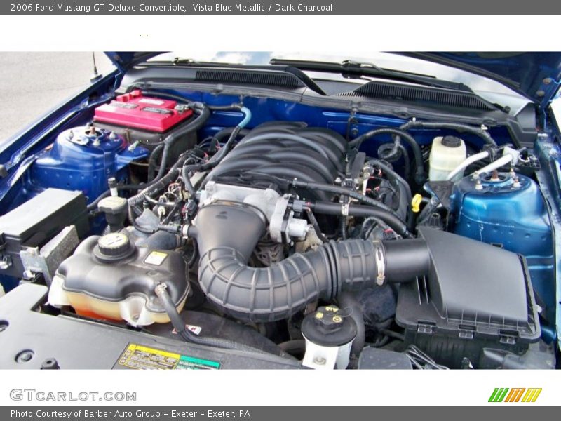  2006 Mustang GT Deluxe Convertible Engine - 4.6 Liter SOHC 24-Valve VVT V8