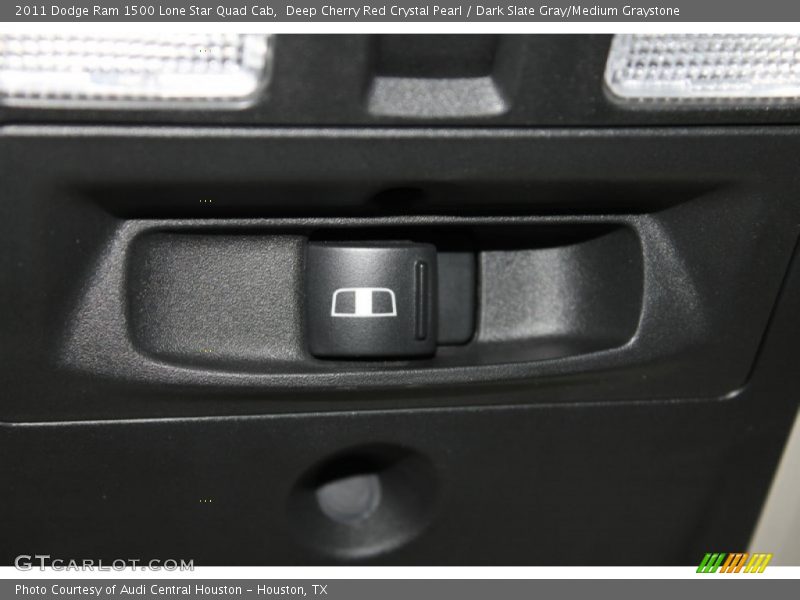 Deep Cherry Red Crystal Pearl / Dark Slate Gray/Medium Graystone 2011 Dodge Ram 1500 Lone Star Quad Cab