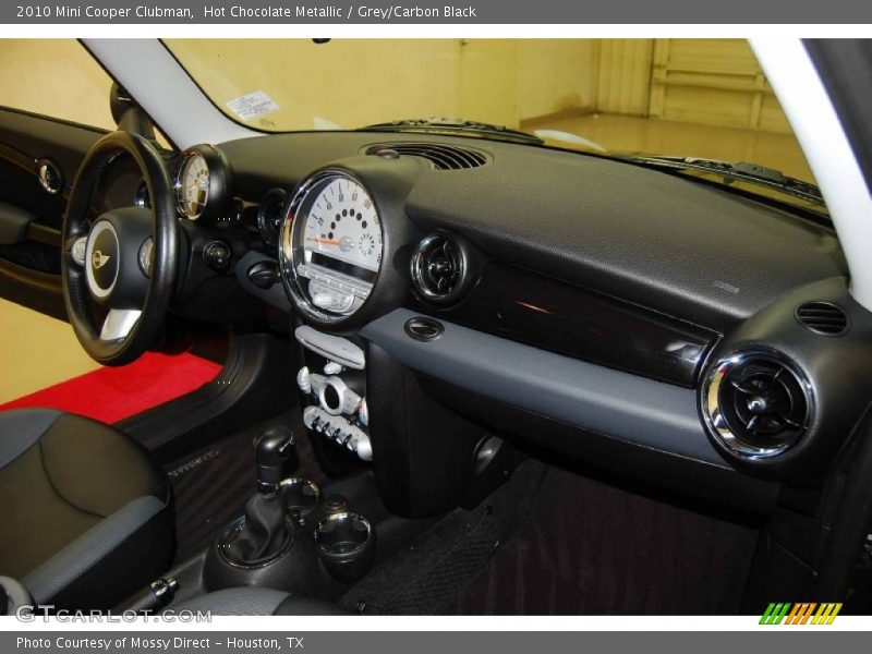 Hot Chocolate Metallic / Grey/Carbon Black 2010 Mini Cooper Clubman
