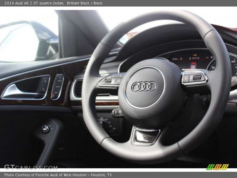 Brilliant Black / Black 2014 Audi A6 2.0T quattro Sedan