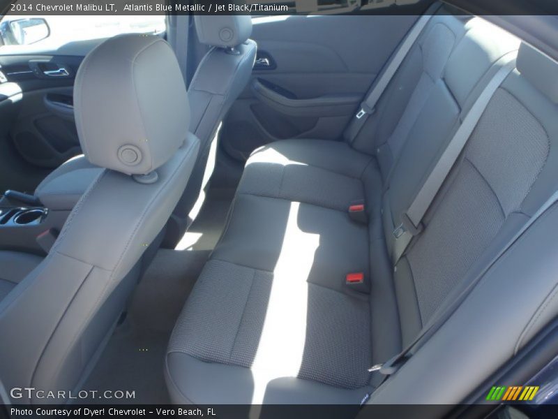 Atlantis Blue Metallic / Jet Black/Titanium 2014 Chevrolet Malibu LT