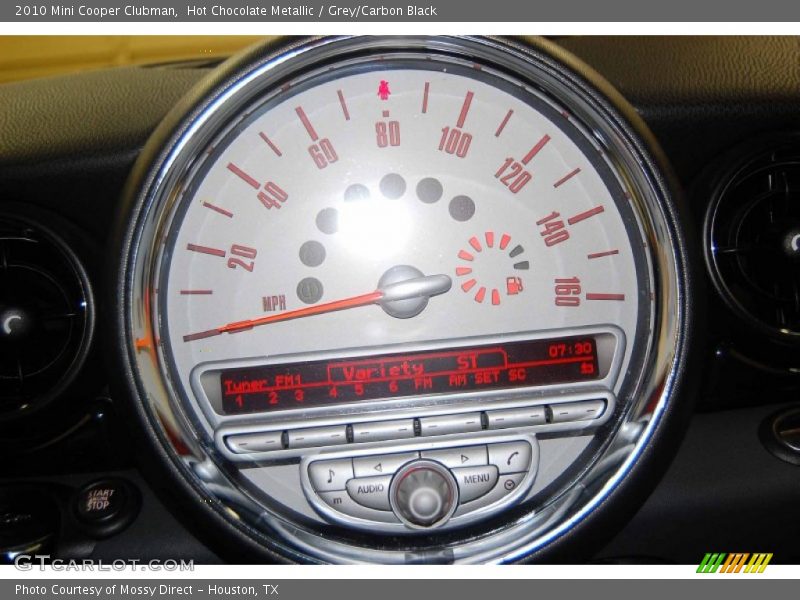 Hot Chocolate Metallic / Grey/Carbon Black 2010 Mini Cooper Clubman