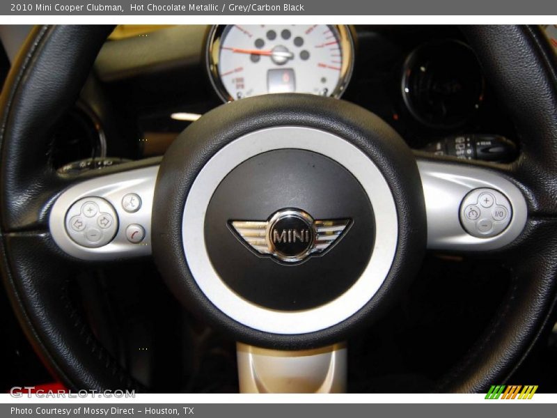 Hot Chocolate Metallic / Grey/Carbon Black 2010 Mini Cooper Clubman