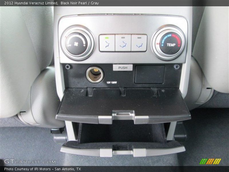 Black Noir Pearl / Gray 2012 Hyundai Veracruz Limited