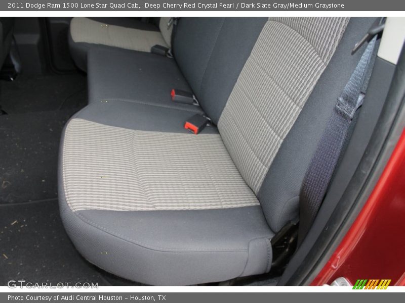 Deep Cherry Red Crystal Pearl / Dark Slate Gray/Medium Graystone 2011 Dodge Ram 1500 Lone Star Quad Cab