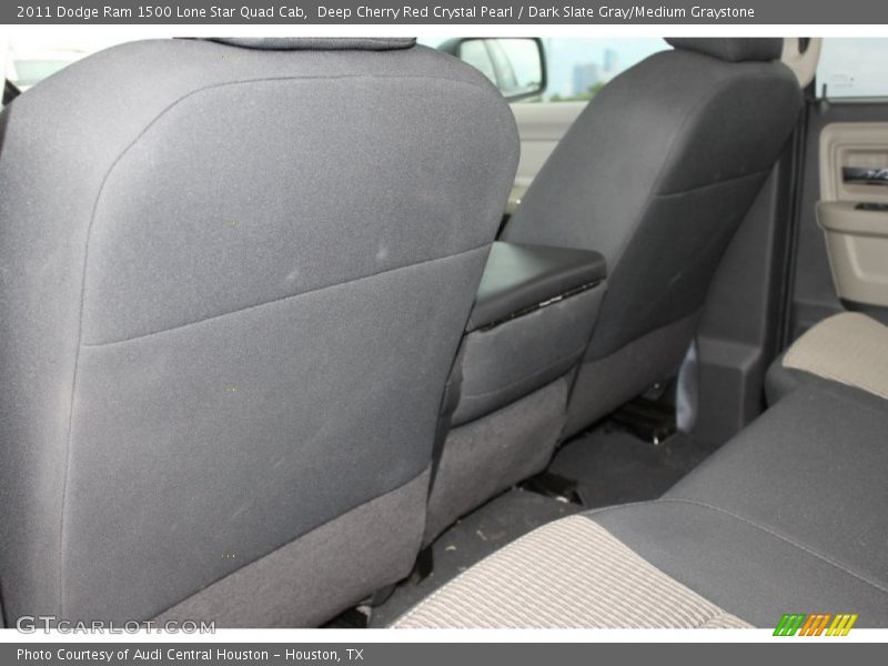 Deep Cherry Red Crystal Pearl / Dark Slate Gray/Medium Graystone 2011 Dodge Ram 1500 Lone Star Quad Cab
