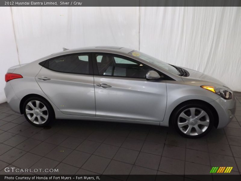 Silver / Gray 2012 Hyundai Elantra Limited