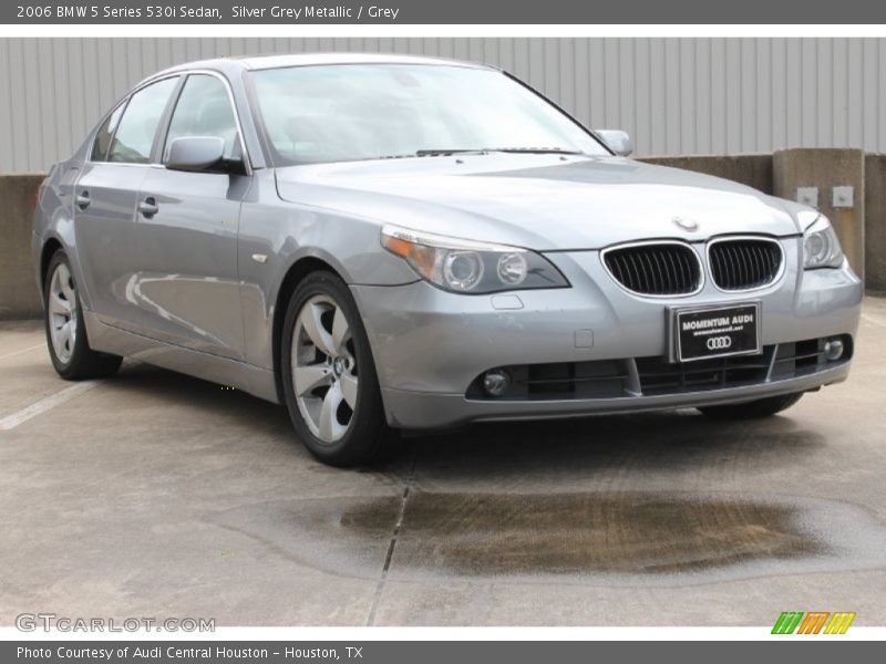Silver Grey Metallic / Grey 2006 BMW 5 Series 530i Sedan