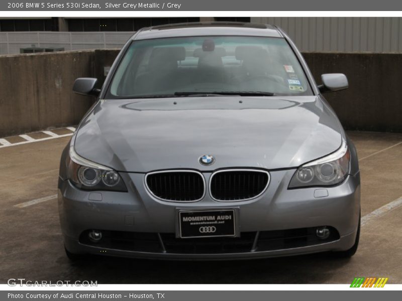 Silver Grey Metallic / Grey 2006 BMW 5 Series 530i Sedan