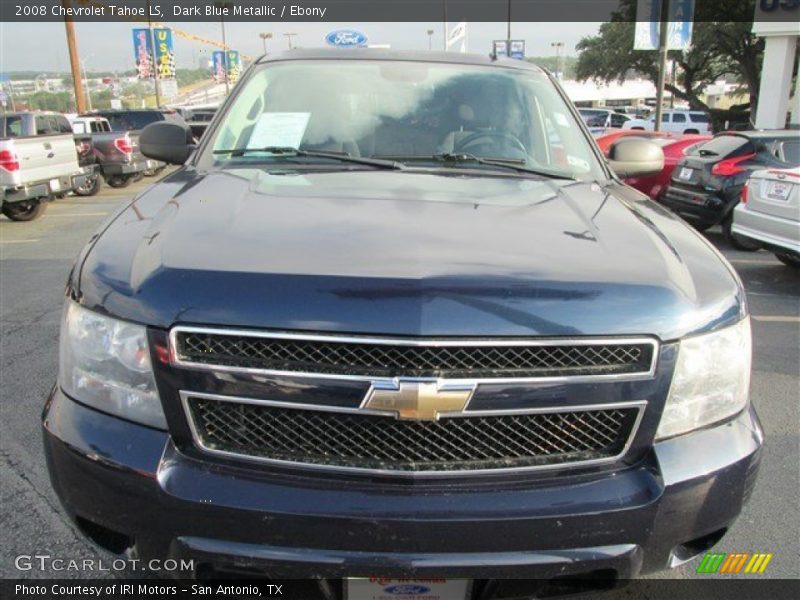 Dark Blue Metallic / Ebony 2008 Chevrolet Tahoe LS