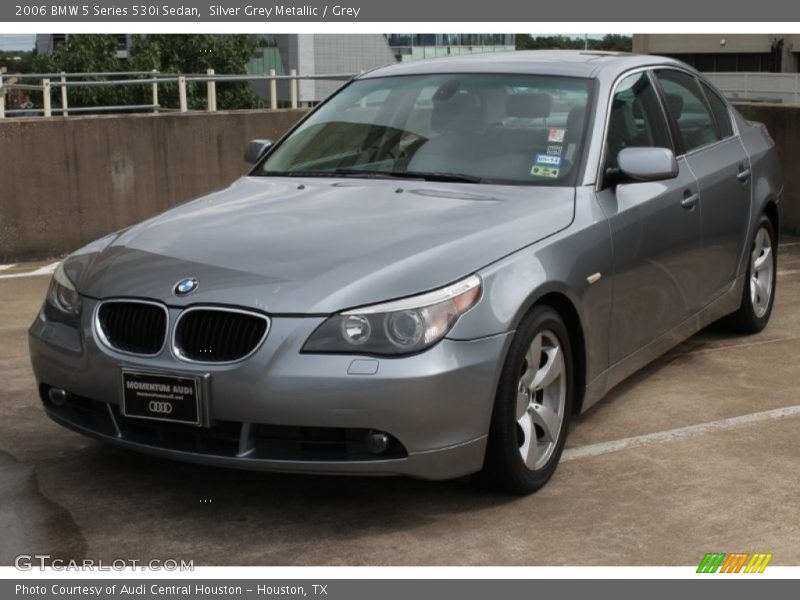 Silver Grey Metallic / Grey 2006 BMW 5 Series 530i Sedan