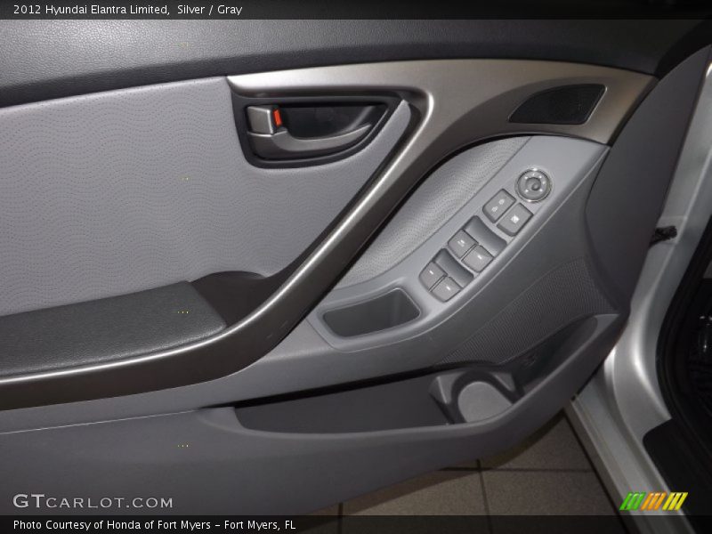 Silver / Gray 2012 Hyundai Elantra Limited
