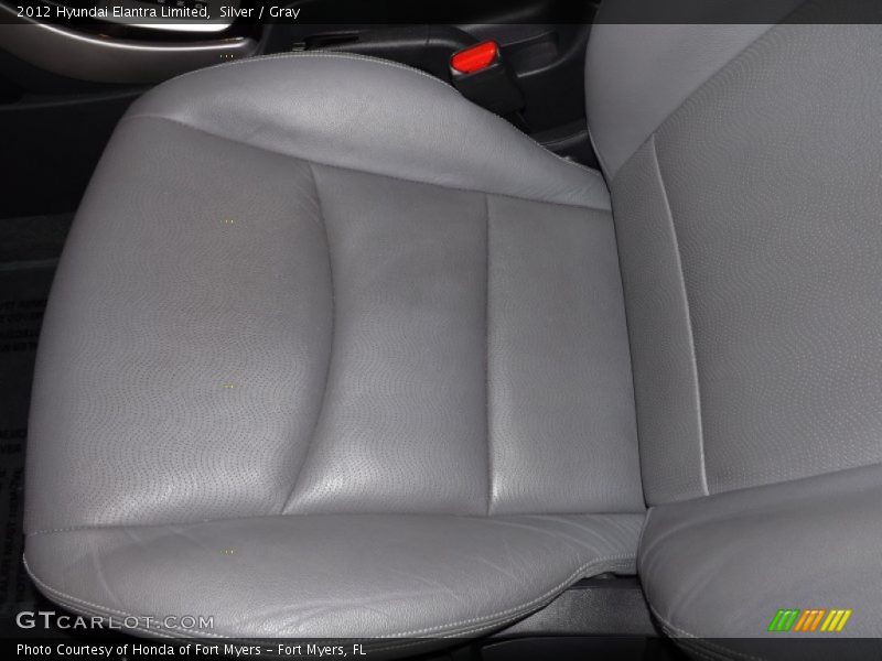 Silver / Gray 2012 Hyundai Elantra Limited