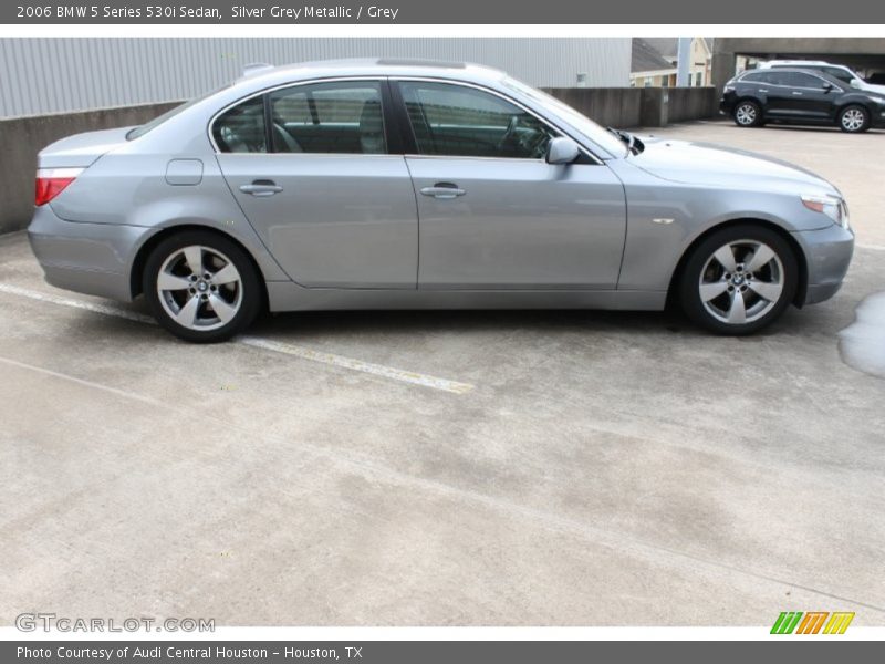 Silver Grey Metallic / Grey 2006 BMW 5 Series 530i Sedan
