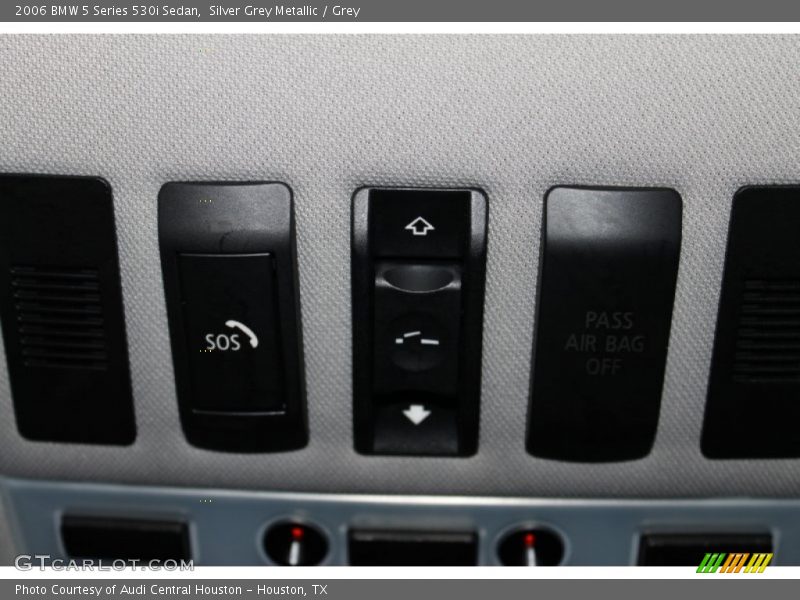 Silver Grey Metallic / Grey 2006 BMW 5 Series 530i Sedan