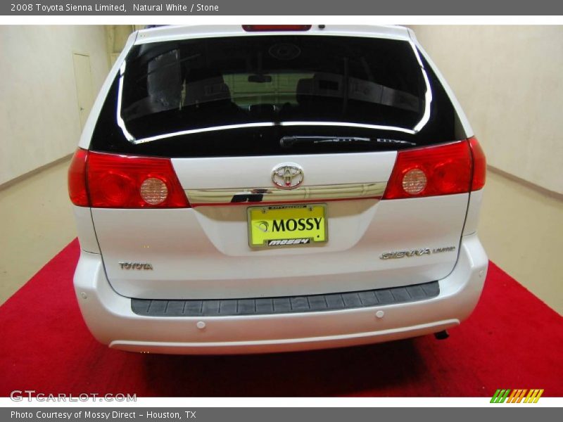 Natural White / Stone 2008 Toyota Sienna Limited