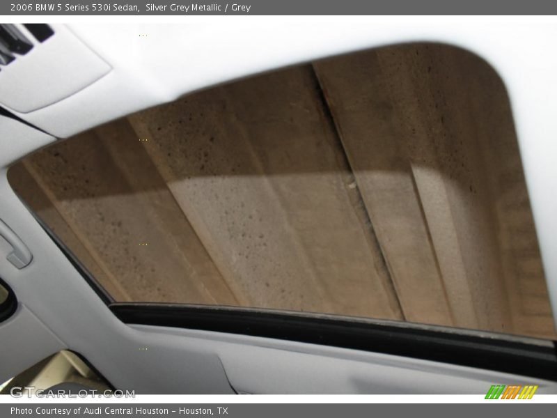 Silver Grey Metallic / Grey 2006 BMW 5 Series 530i Sedan