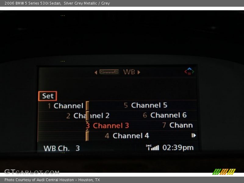Silver Grey Metallic / Grey 2006 BMW 5 Series 530i Sedan