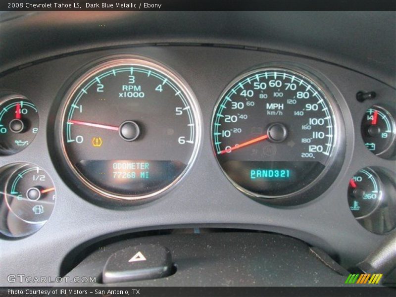 Dark Blue Metallic / Ebony 2008 Chevrolet Tahoe LS