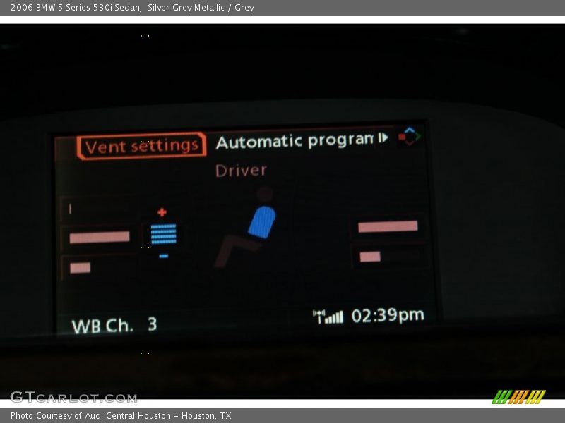 Silver Grey Metallic / Grey 2006 BMW 5 Series 530i Sedan
