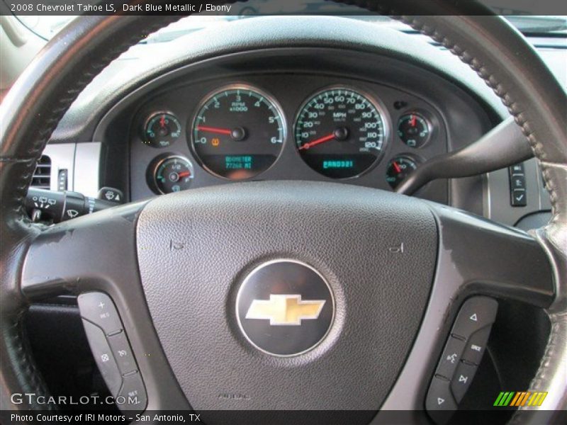 Dark Blue Metallic / Ebony 2008 Chevrolet Tahoe LS