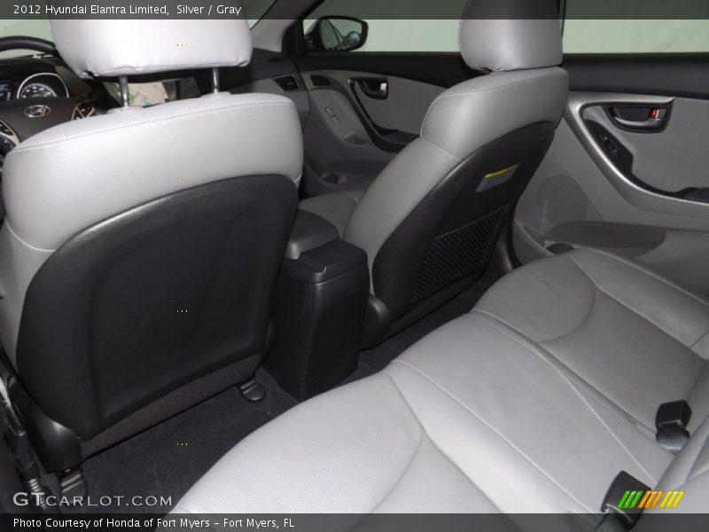 Silver / Gray 2012 Hyundai Elantra Limited