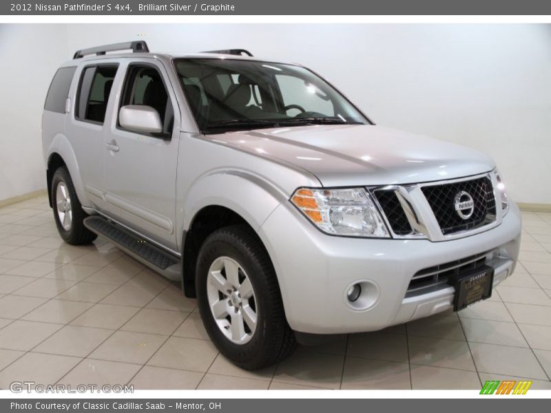 Brilliant Silver / Graphite 2012 Nissan Pathfinder S 4x4